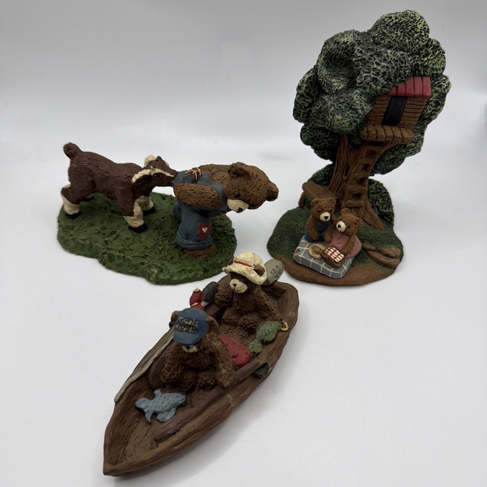 Carolyn Carpin Vintage Rare Beard Figurines From The Story Book Collection. 1984